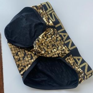 Andrew Christian metallic briefs
